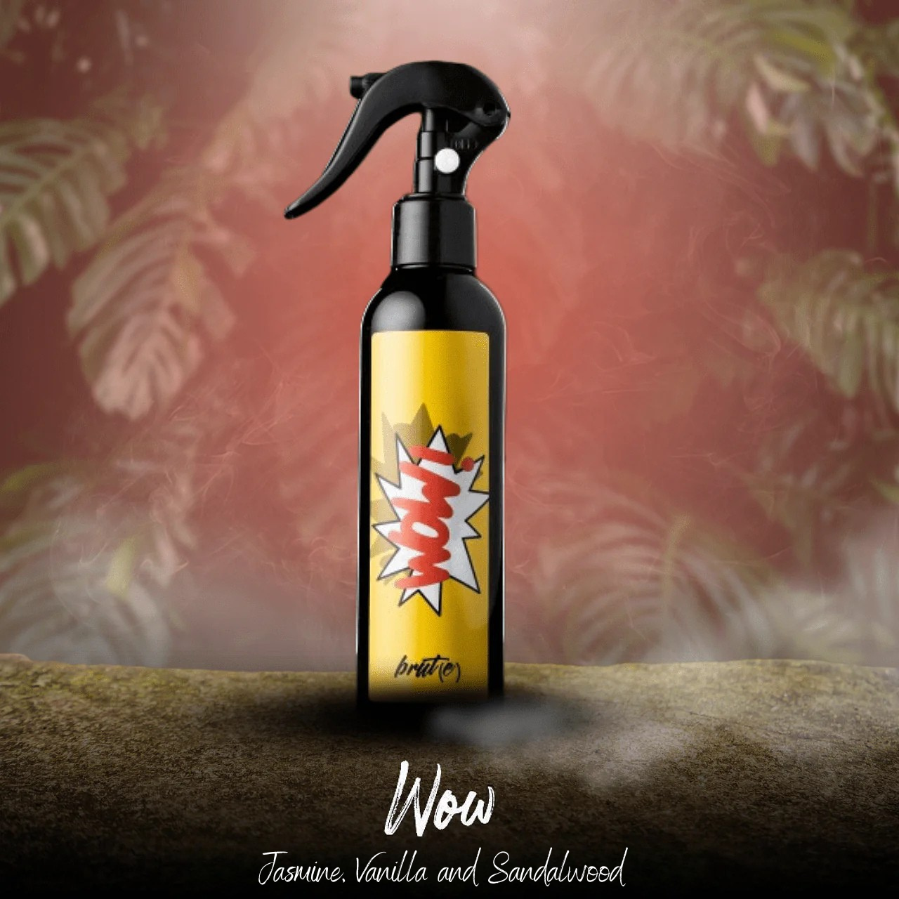 Brute Air Freshener Pack of 5 – Sheih, Black, Euphoria, Wow & Tabacco | Premium Essential Oil Sprays - Brute UK